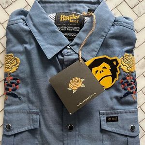 Brand new Howler Bothers Austin City Limits Gaucho shirt, size L